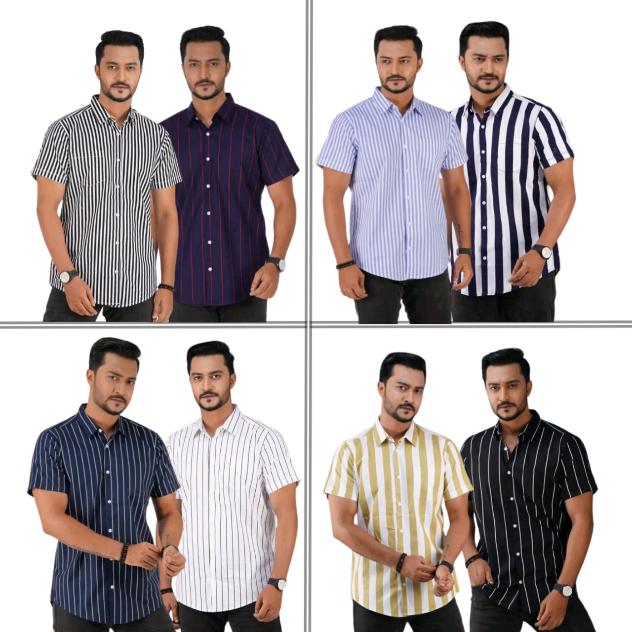 Cotton half sleeve shirt