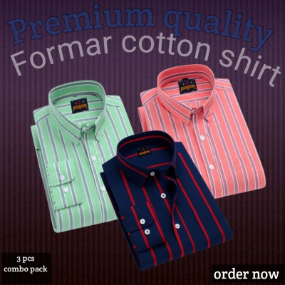 3 pcs Formal cotton shirt