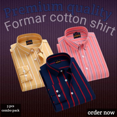 3 pcs Formal cotton shirt