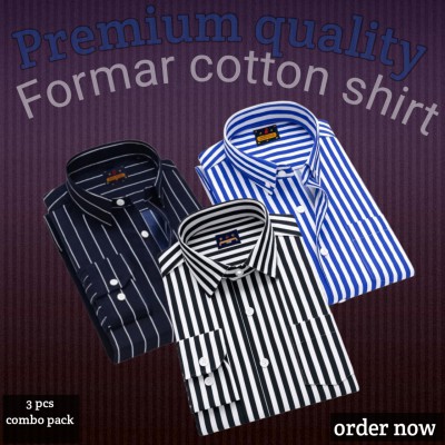3 pcs Formal cotton shirt