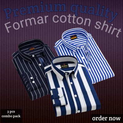 3 pcs Formal cotton shirt