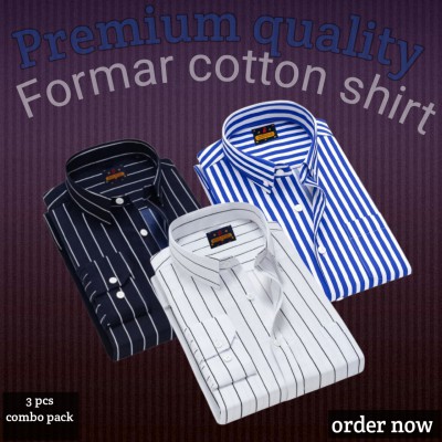 3 pcs Formal cotton shirt