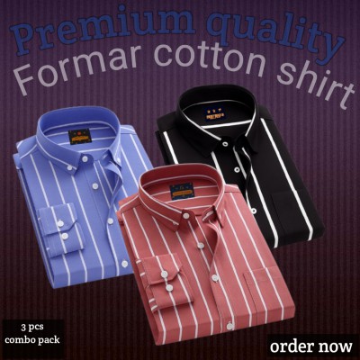 3 pcs Formal cotton shirt