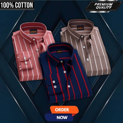 3 pcs Formal cotton shirt