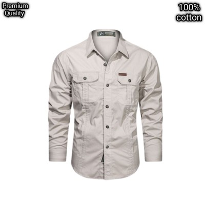 dabol poket cotton wash shirt