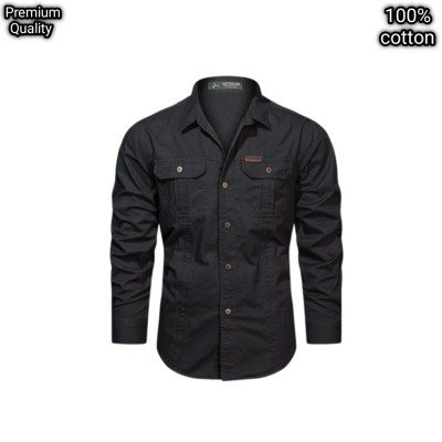 dabol poket cotton wash shirt