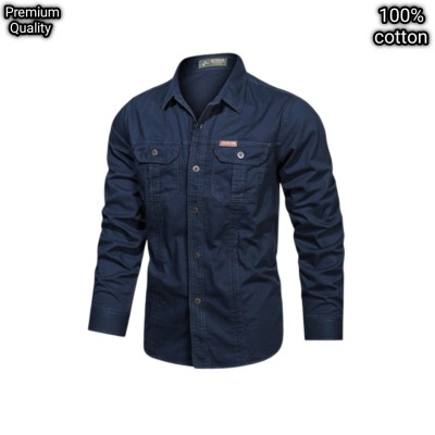 dabol poket cotton wash shirt