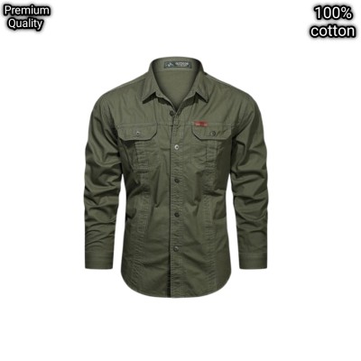 dabol poket cotton wash shirt