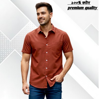 1 pcs Premium quality half sleeve shirt