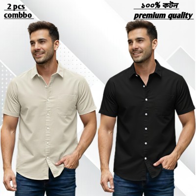 2 pcs Premium quality half sleeve shirt