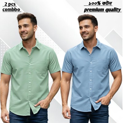 2 pcs Premium quality half sleeve shirt