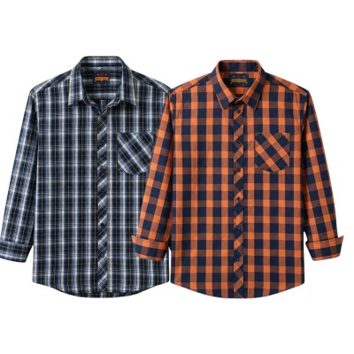 premium  cotton check shirt 2 pcs