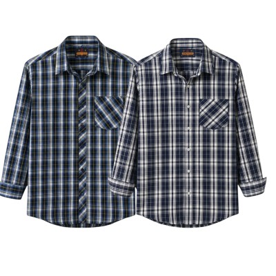 premium  cotton check shirt 2 pcs
