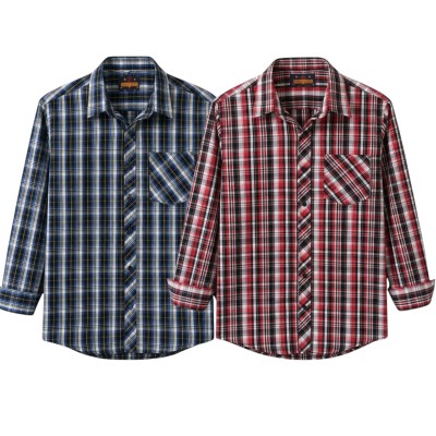 premium  cotton check shirt 2 pcs