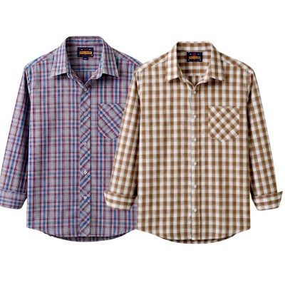 premium  cotton check shirt 2 pcs