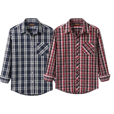 premium  cotton check shirt 2 pcs