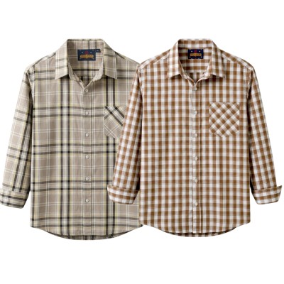 premium  cotton check shirt 3 pcs