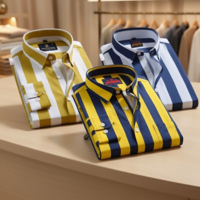 premium  quality cotton shirt 3 pcs