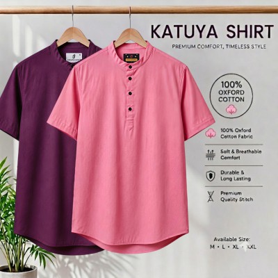 Premium cotton Half katuya shirt 2 pcs