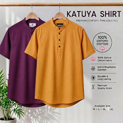 Premium cotton Half katuya shirt 2 pcs