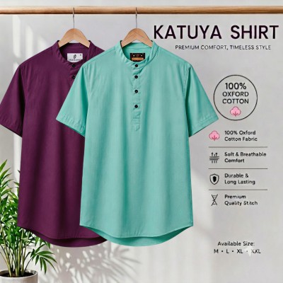 Premium cotton Half katuya shirt 2 pcs