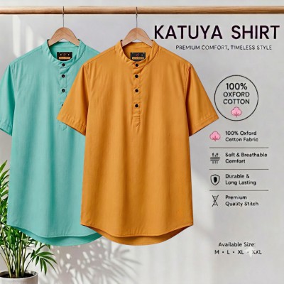 Premium cotton Half katuya shirt 2 pcs