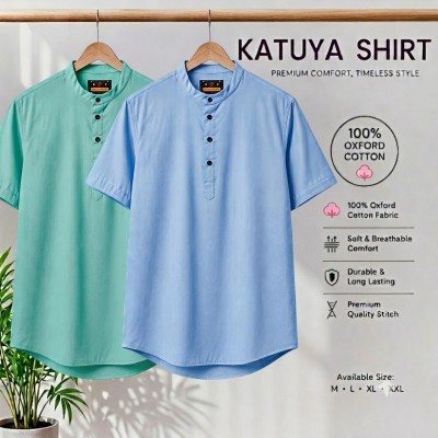 Premium cotton Half katuya shirt 2 pcs