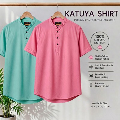 Premium cotton Half katuya shirt 2 pcs