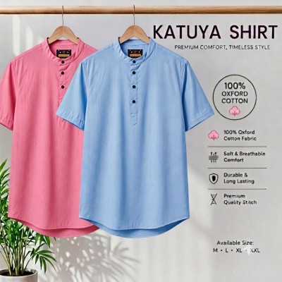 Premium cotton Half katuya shirt 2 pcs
