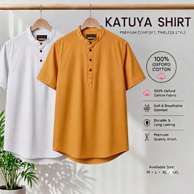 Premium cotton Half katuya shirt 2 pcs