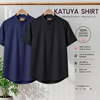 Premium cotton Half katuya shirt 2 pcs
