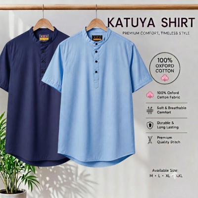 Premium cotton Half katuya shirt 2 pcs