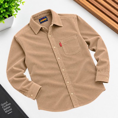 Corduroy Single Pocket shirt